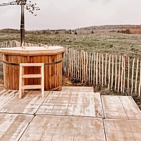 La Cabane De La Ferme Du Ry 캠프장 *